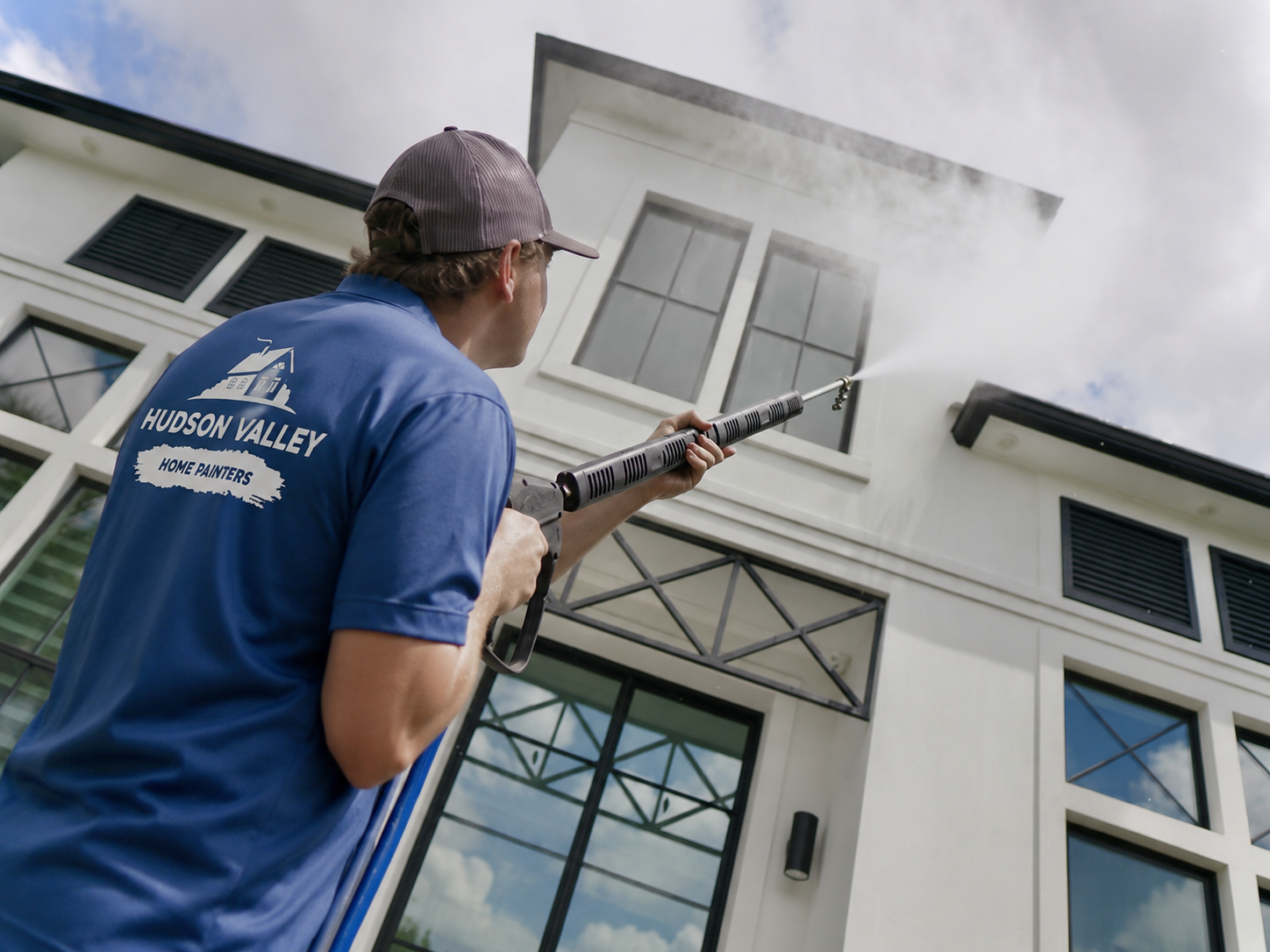 Clean siding and exterior home surface